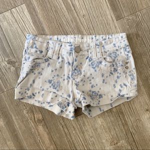 Mossimo Supply Co Jean floral shorts